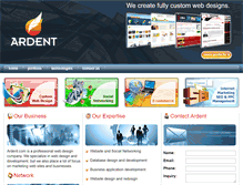 Tablet Screenshot of email.ardent.com